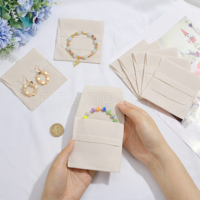 Double-Sided Faux Suede Jewelry Flap Pouches TP-WH0007-09B-1