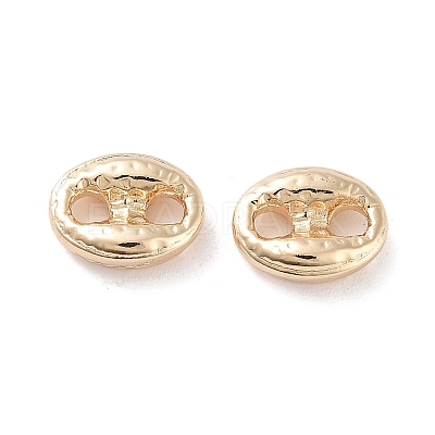 Brass Connector Charms KK-F871-50G-1