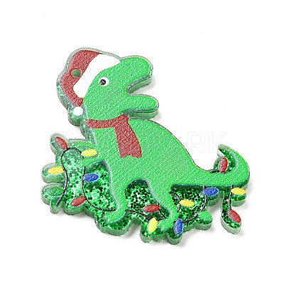 Printed  Acrylic Pendants MACR-F072-04D-1