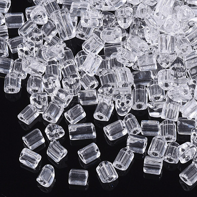 Transparent Glass Beads SEED-S039-01A-01-1