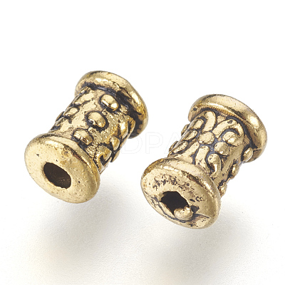 Tibetan Style Beads X-GLF0292Y-1