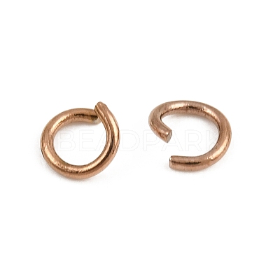304 Stainless Steel Open Jump Rings STAS-M235-02C-RG-1