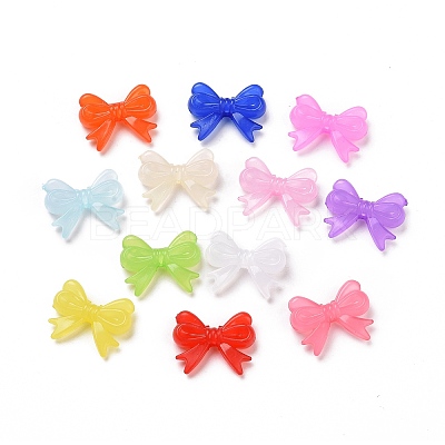 Imitation Jelly Style Acrylic Beads X1-OACR-B002-08-1