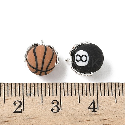 Handmade Polymer Clay Charms CLAY-I012-05P-1