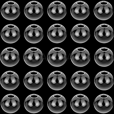 210Pcs Round Mechanized One Hole Blown Glass Globe Ball Bottles BLOW-PA0001-04A-1