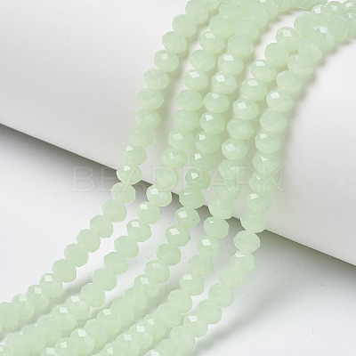Glass Beads Strands EGLA-A034-J1mm-D01-1