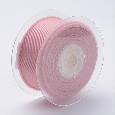 Polyester Frayed Grosgrain Ribbons ORIB-N0002-16mm-06-1