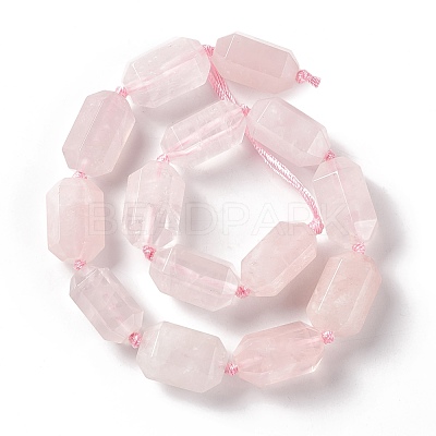 Natural Rose Quartz Beads Strands G-F719-04-1