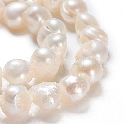 Natural Cultured Freshwater Pearl Beads Strands X-PEAR-I004-08A-1