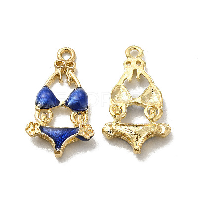 Alloy Enamel Pandants ENAM-K067-48KCG-05-1