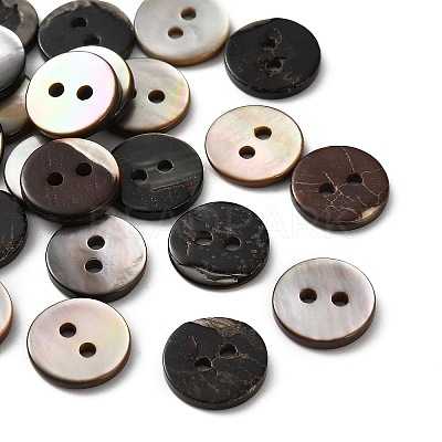 Natural Black Lip Shell Buttons SH-CBA18B6-01-1