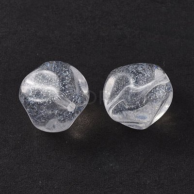 Transparent Acrylic Beads OACR-P007-60-1