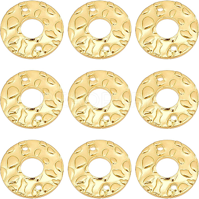 24Pcs Eco-Friendly Brass Connector Charms KK-BC0008-19-1