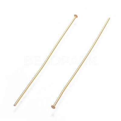 304 Stainless Steel Flat Head Pins X-STAS-L221-48G-1