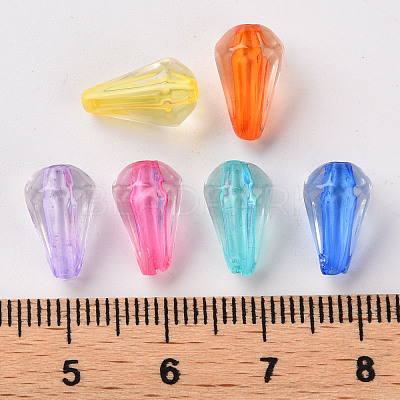 Transparent Acrylic Beads X-TACR-S154-03A-1
