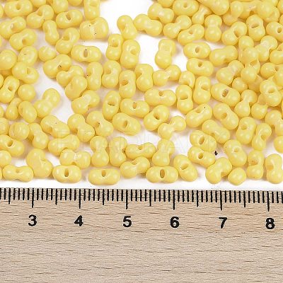 Baking Paint Glass Seed Beads SEED-K010-A26-1