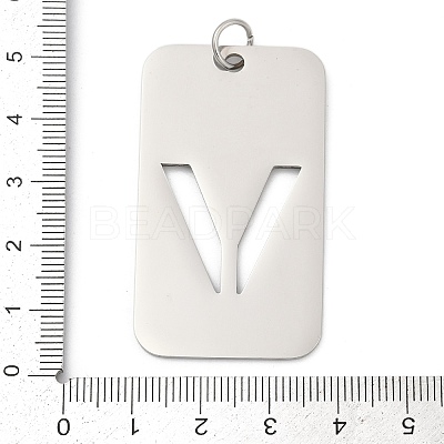 304 Stainless Steel Pendants STAS-M115-01P-V-1