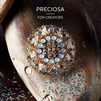 Preciosa® MAXIMA Crystal No Hotfix Flatback Stones Y-PRC-NSS12-00030-475-1