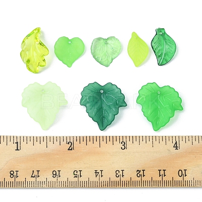 76G 8 Style Transparent Acrylic Pendants OACR-FS0001-15-1