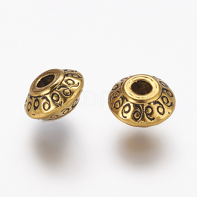 Tibetan Style Spacer Alloy Beads LS-GLF10902Y-NF-1