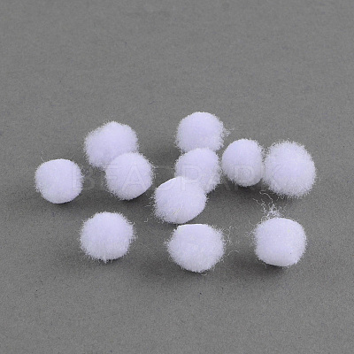DIY Doll Craft Pom Pom Yarn Pom Pom Balls AJEW-S006-30mm-01-1