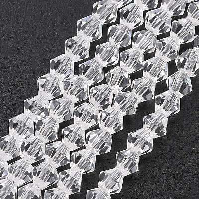 Transparent Glass Beads Strands EGLA-A039-T3mm-D13-1