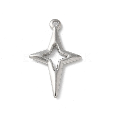 304 Stainless Steel Pendants STAS-I330-013P-1