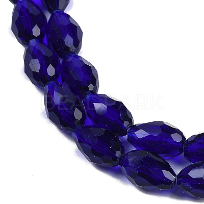 Transparent Glass Beads Strands EGLA-N013-T4mm-D07-1