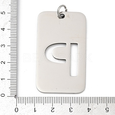 304 Stainless Steel Pendants LS-STAS-M115-01P-P-1