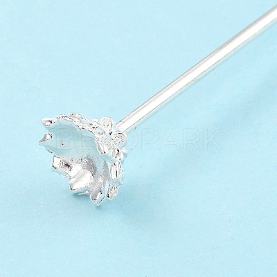 Alloy Hair Stick Findings FIND-O002-02S-1