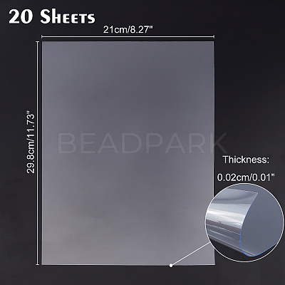 PVC Plastic Sheets DIY-WH0304-126-1