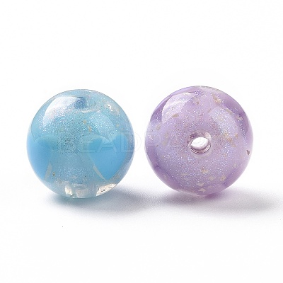 Opaque Acrylic Beads OACR-M003-02-1