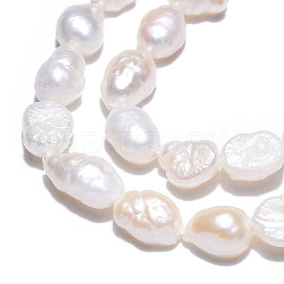 Natural Cultured Freshwater Pearl Beads Strands PEAR-N014-05K-1