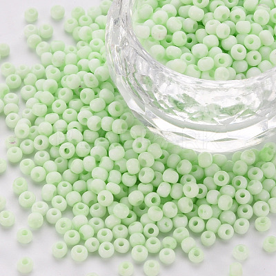 8/0 Opaque Glass Seed Beads SEED-S048-N-009-1