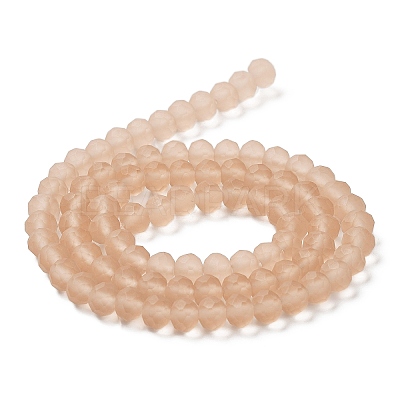 Transparent Glass Beads Strands LS-EGLA-A034-T8mm-MD20-1
