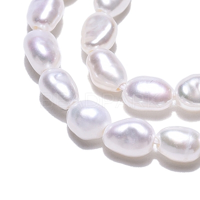 Natural Cultured Freshwater Pearl Beads Strands PEAR-N014-03G-1