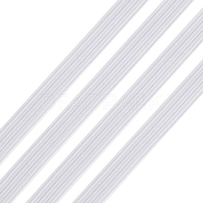 1/4 inch Flat Braided Elastic Rope Cord EC-R030-5mm-01-1