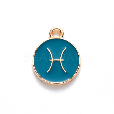 Alloy Enamel Pendants LS-X-ENAM-S124-01B-05H-1