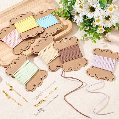 Braided Cord Bracelet Making Finding Kit DIY-BC0006-32-1
