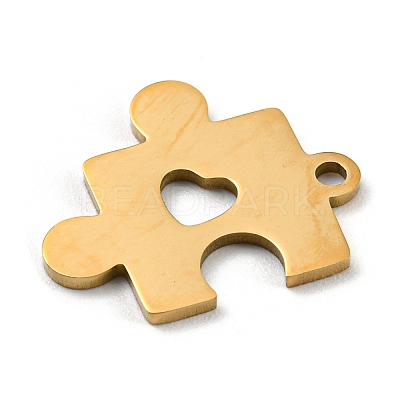 Golden Plated 304 Stainless Steel Pendants LS-STAS-L271-01G-04-1