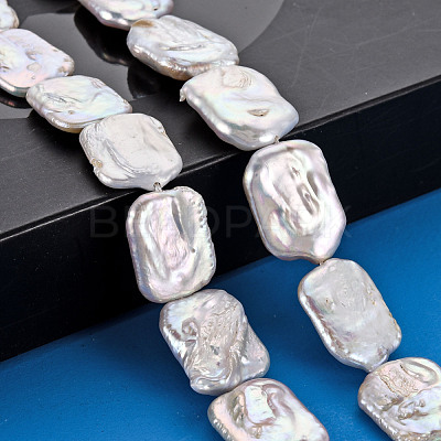 Natural Keshi Pearl Beads Strands PEAR-S020-K05-1