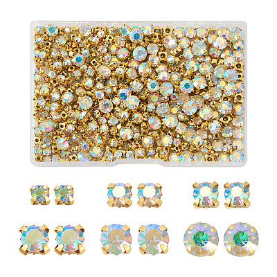 780Pcs 6 Style Sew on Rhinestone DIY-YS0001-44-1