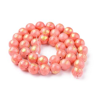 Natural Mashan Jade Beads Strands G-F670-A04-8mm-1