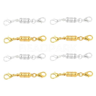 8 Sets Brass Magnetic Clasps Converter KK-FS0001-54-1