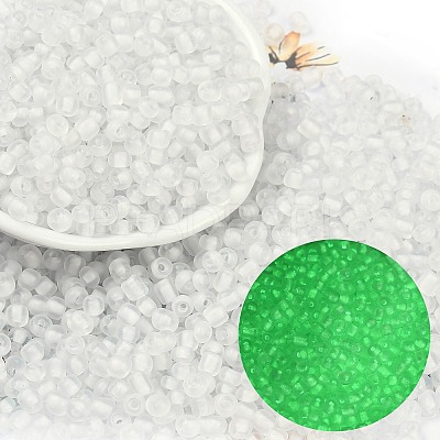 6/0 Luminous Glass Seed Beads SEED-NH0001-01A-1