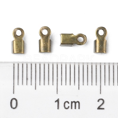 Iron Folding Crimp Ends X-E029-NFAB-1