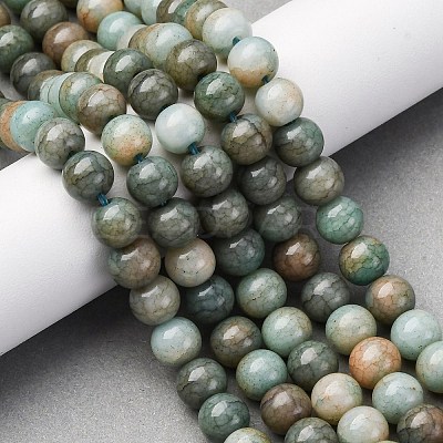 Ombre Effect Dyed Glass Beads Strands X-GLAA-T031-01O-13-1