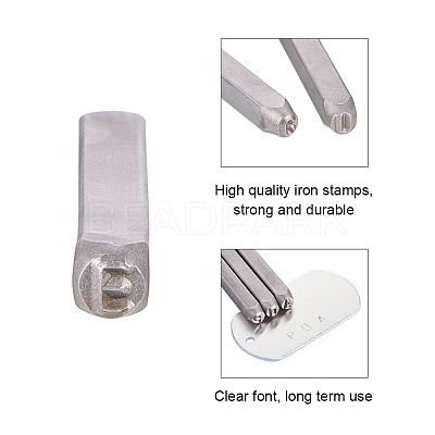 Iron Seal Stamps AJEW-PH0016-42-1