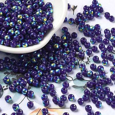 Glass Seed Beads SEED-H002-A-A619-1