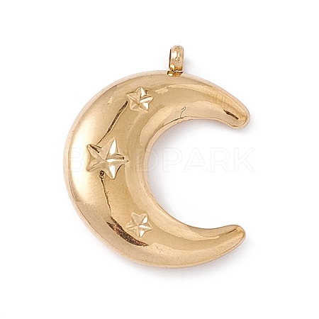 Ion Plating(IP) 304 Stainless Steel Pendants STAS-E173-01G-1